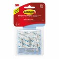 Solid Storage Supplies Medium Wire Toggle 6 Hooks & 8 Strips - Clear SO3858569